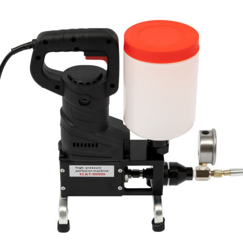 Electric Grouting Machine High Pressure Grouting Injection Pump 1100W 0-10000PSI