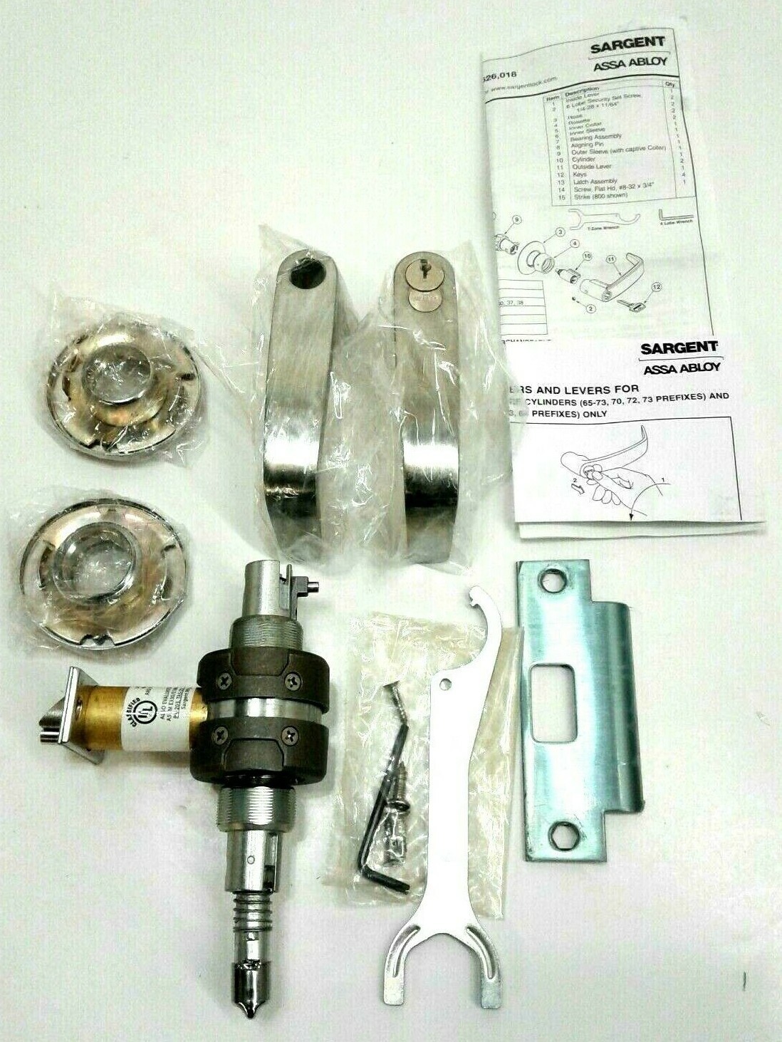 SARGENT ASSA ABLOY T-ZONE 11 LINE LEVER LOCK 11G05