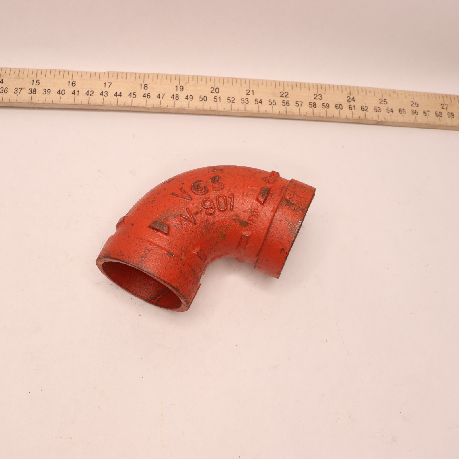 VGS 90-Degree Elbow Grooved End IPS Pipe Fitting 2″ V-901