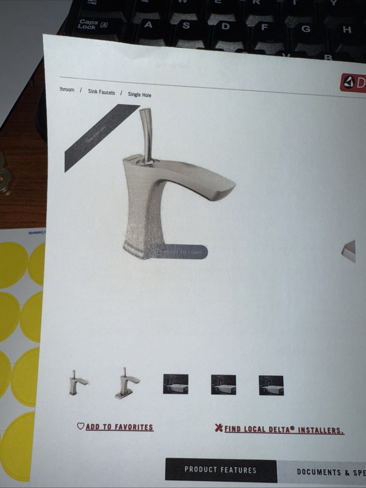 Delta 552TLF-SS Tesla Touchless Touch Bathroom Faucet STAINLESS 1 – 3 hole $981