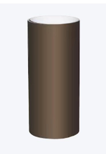 12 In. X 25 Ft. Brown/Putty Aluminum Trim Coil