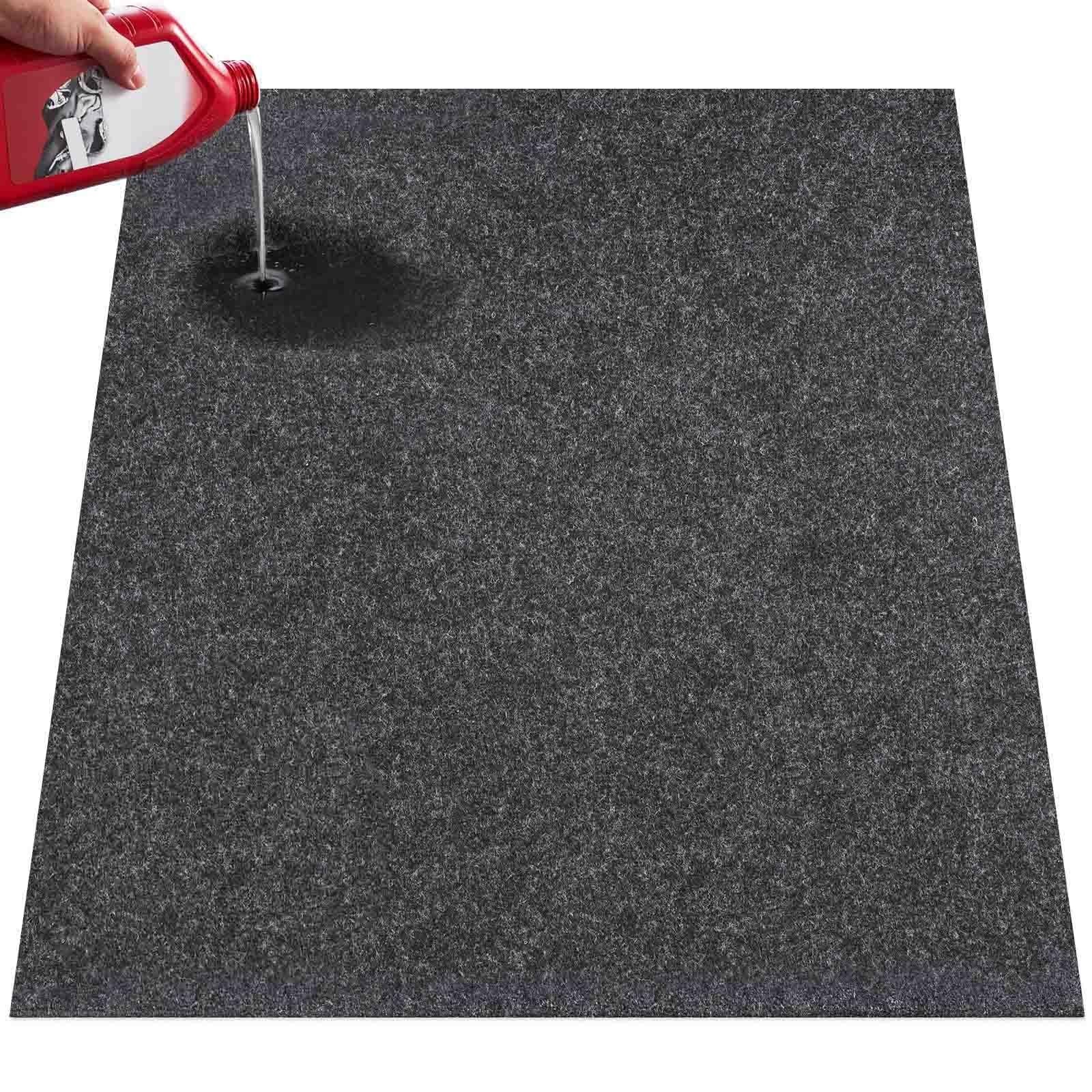 VEVOR Garage Floor Mat, 7.5’x20′ Oil Spill Mat Waterproof Protection from Wat…