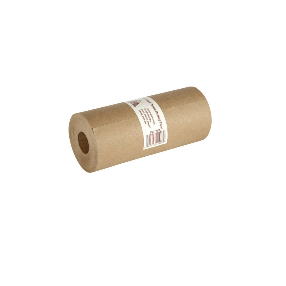 TRC.17612 TRIMACO ONE TUFF 17612 Masking Paper, 12 in W x 180 ft L x 0.002 in T