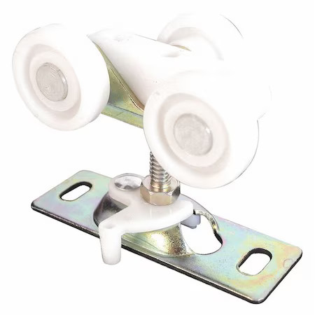 Primeline Tools N 6847 Pocket Door Roller Assembly, 3/4 In., Flat, Plastic