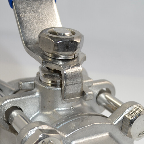 1/2″ – 1″ 3 Piece Full Port Ball Valve NPT Threaded Stainless Steel 316 US STOCK