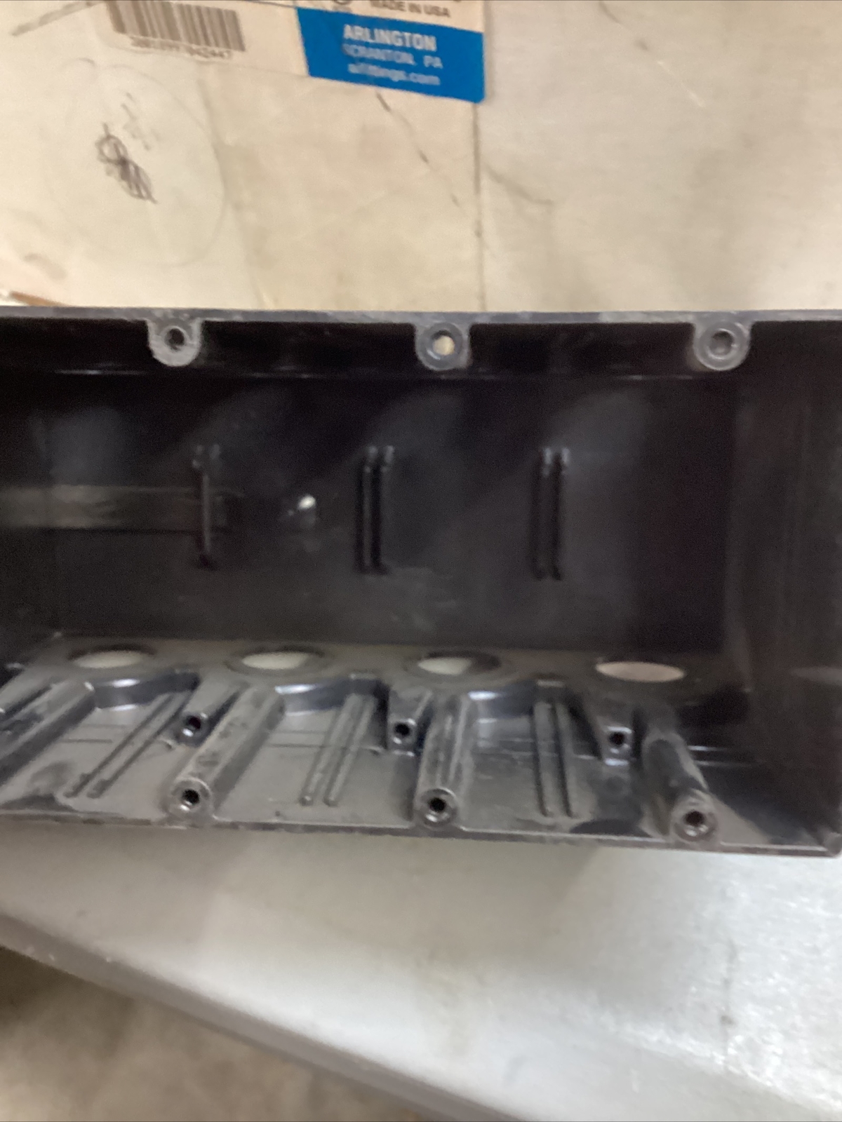 ARLINGTON 4 GANG POSITION New Construction Adjustable Depth Electrical Box ED4U