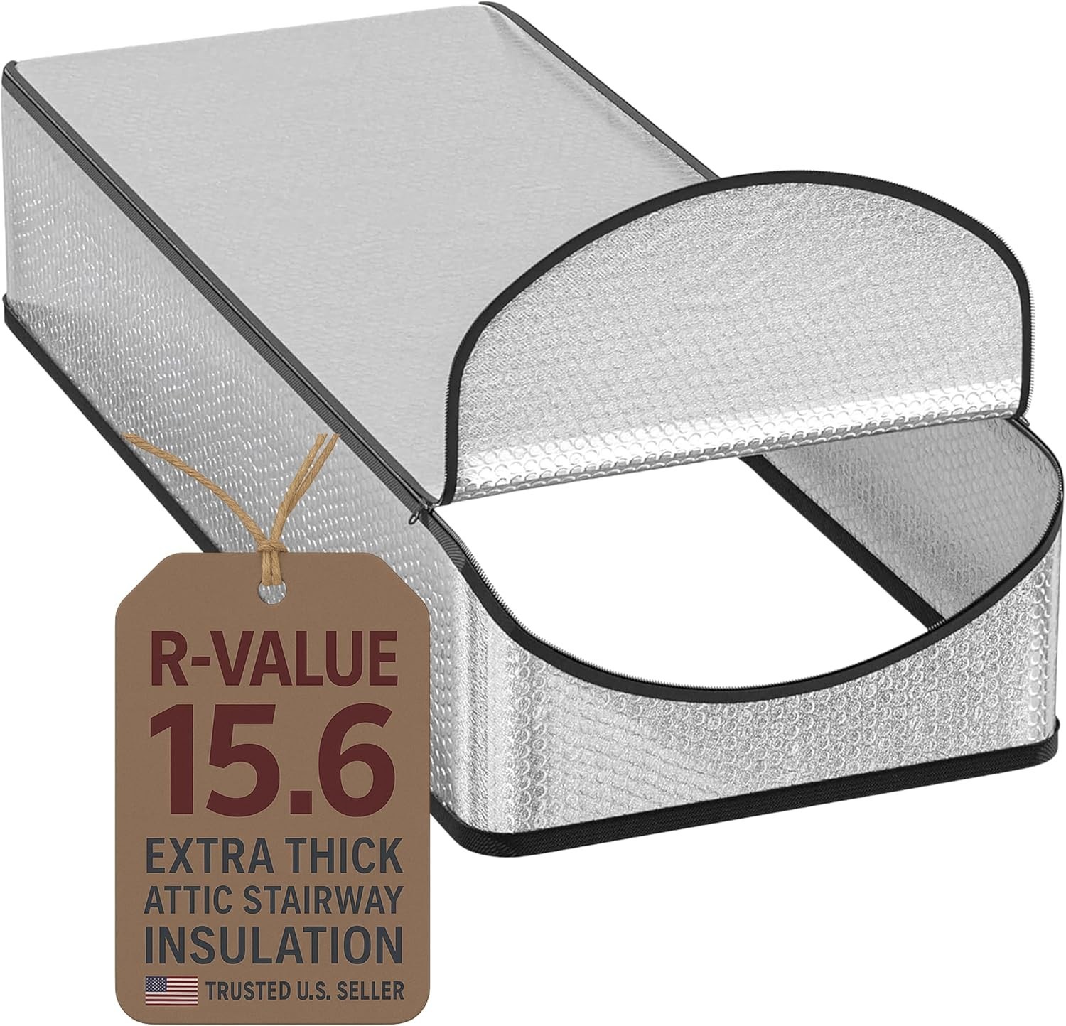 Attic Door Insulation Cover for Pull Down Ladder or Stair 25″ x 54″ x 11″- R-Val