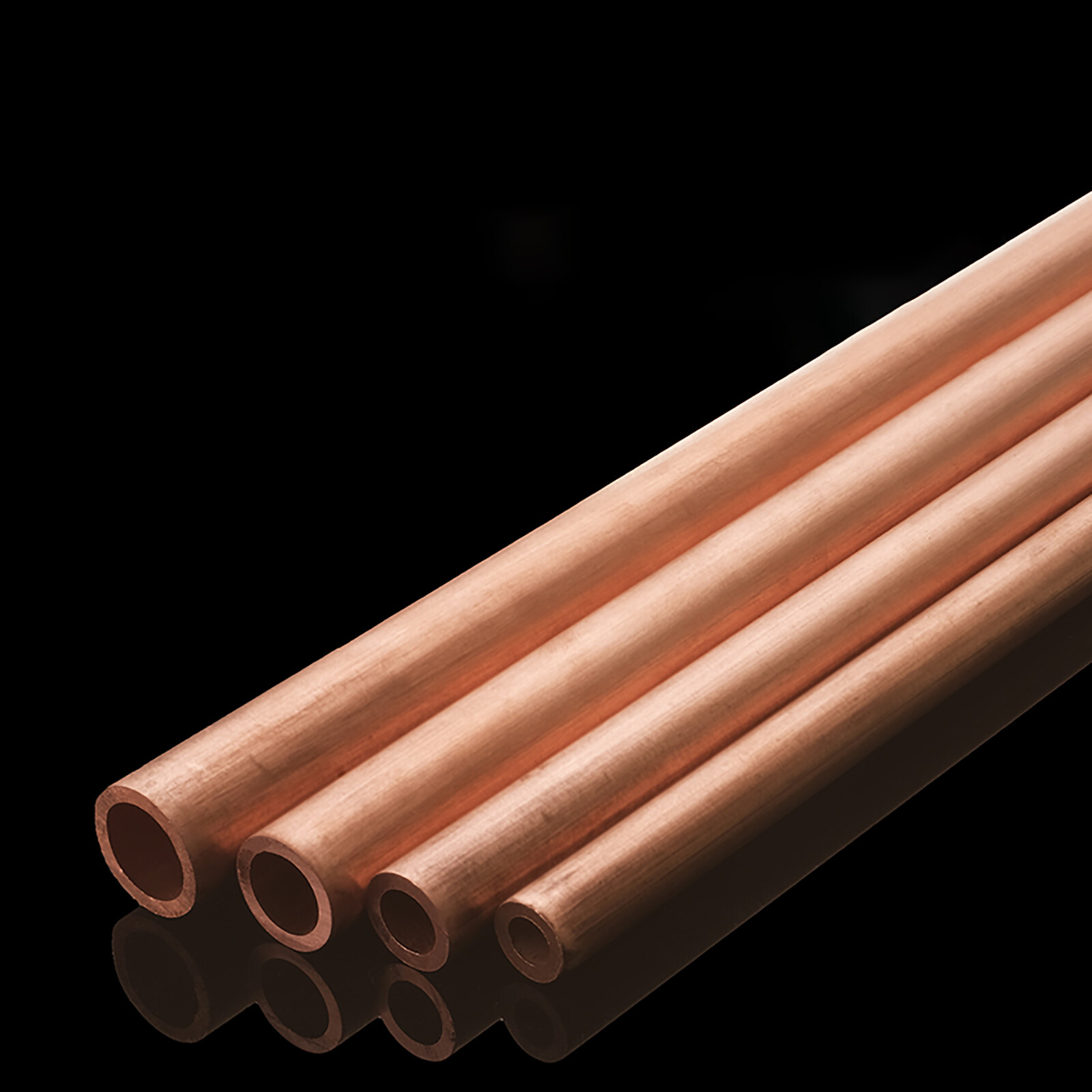 Lengths 300mm Copper Pipe Tube Diameter 1.5 mm – 30 mm,Wall thickness 0.2 – 2mm
