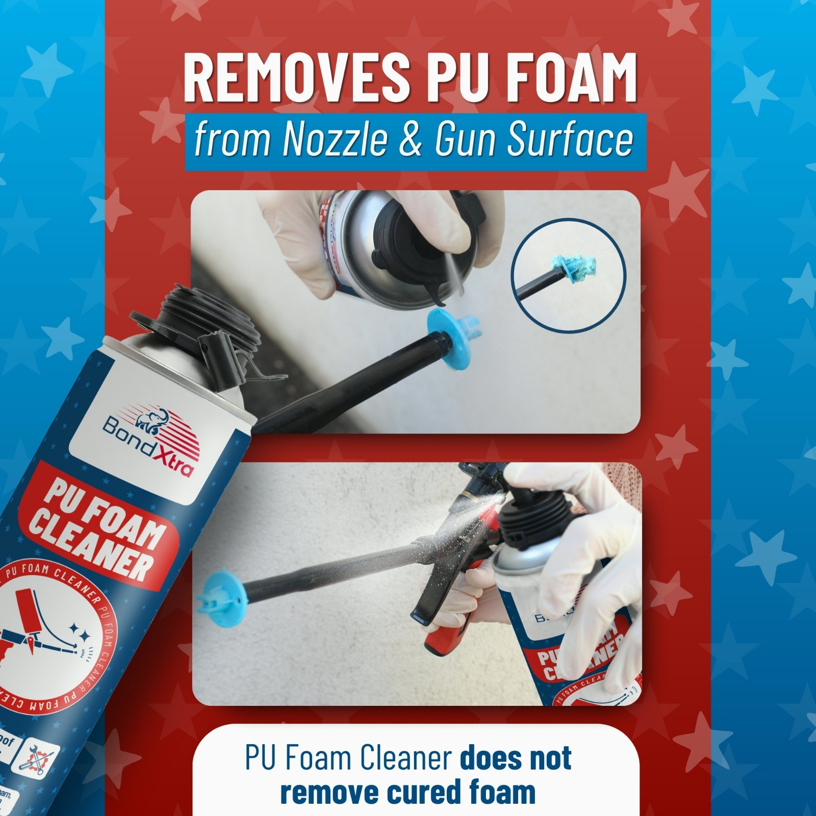 Spray Foam gun cleaner 6×16.9 fl. oz Insulation Polyurethane Sealant Remover