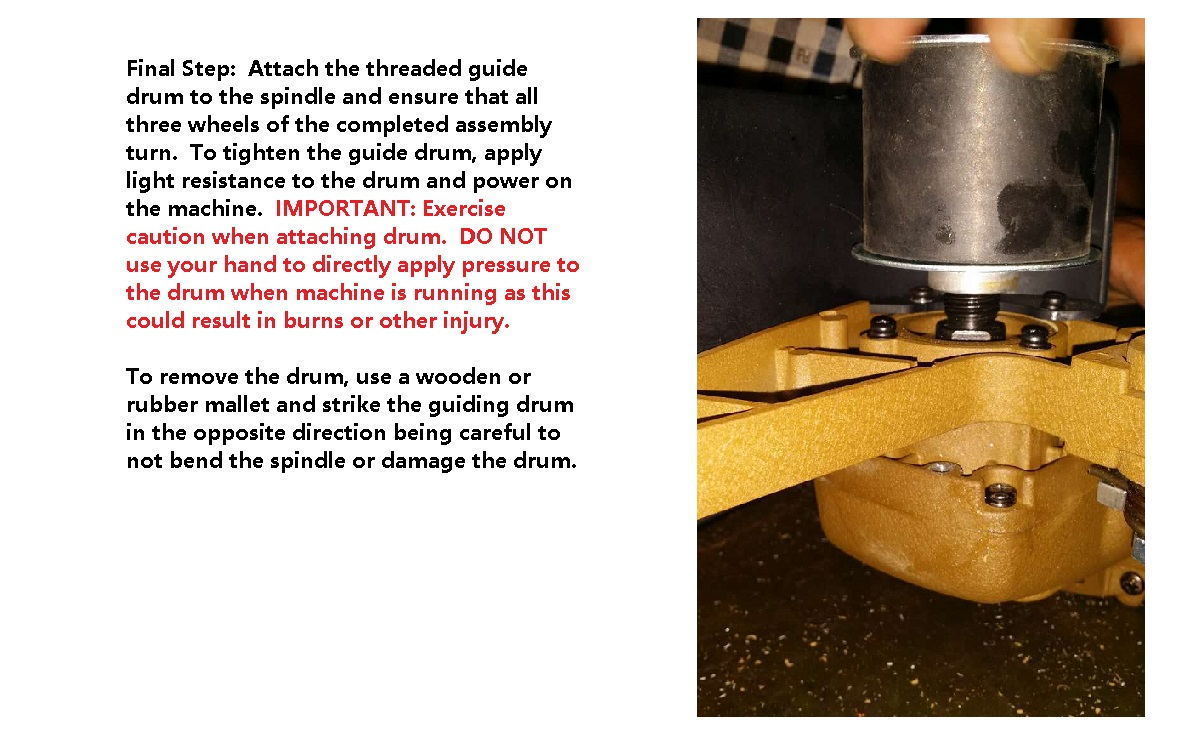 Pipe Polisher 20 Zirconia Sanding Belt Burnisher 5 Carbon Brush metal wood renew
