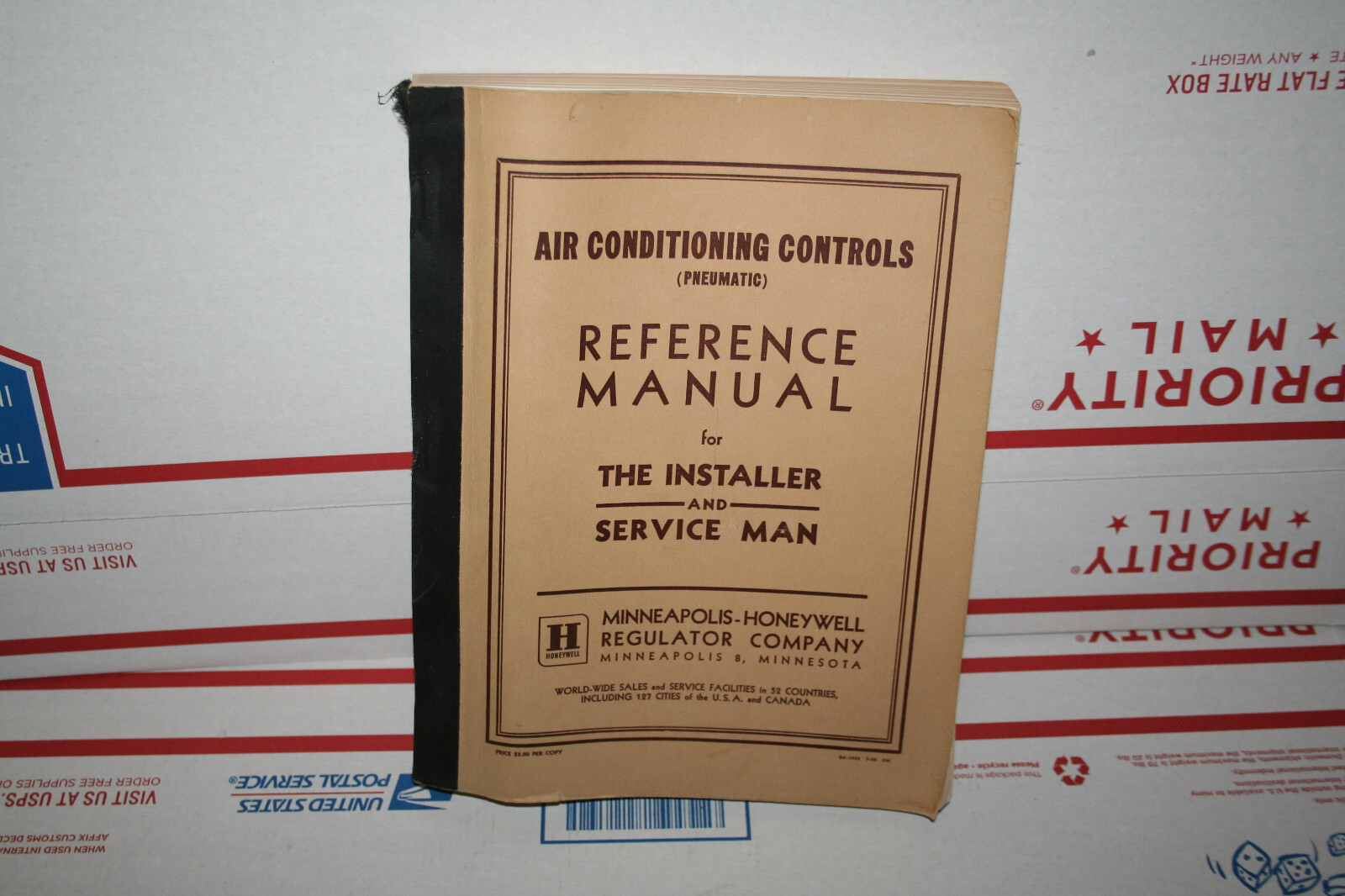1954 Minneapolis Honeywell Air Conditioning Controls Reference Service Manual