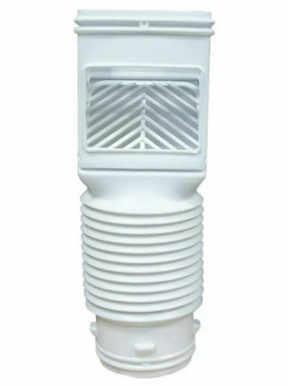 Amerimax™Flex Grate® 4490 White Vinyl Downspout Filter 12.75”Hx4.625”W-L