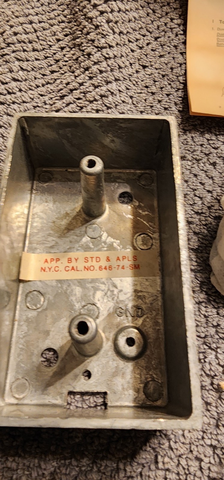 ** EDWARDS DOOR RELEASE ELECTROMAGNETIC NO. 1508-N5 Nos