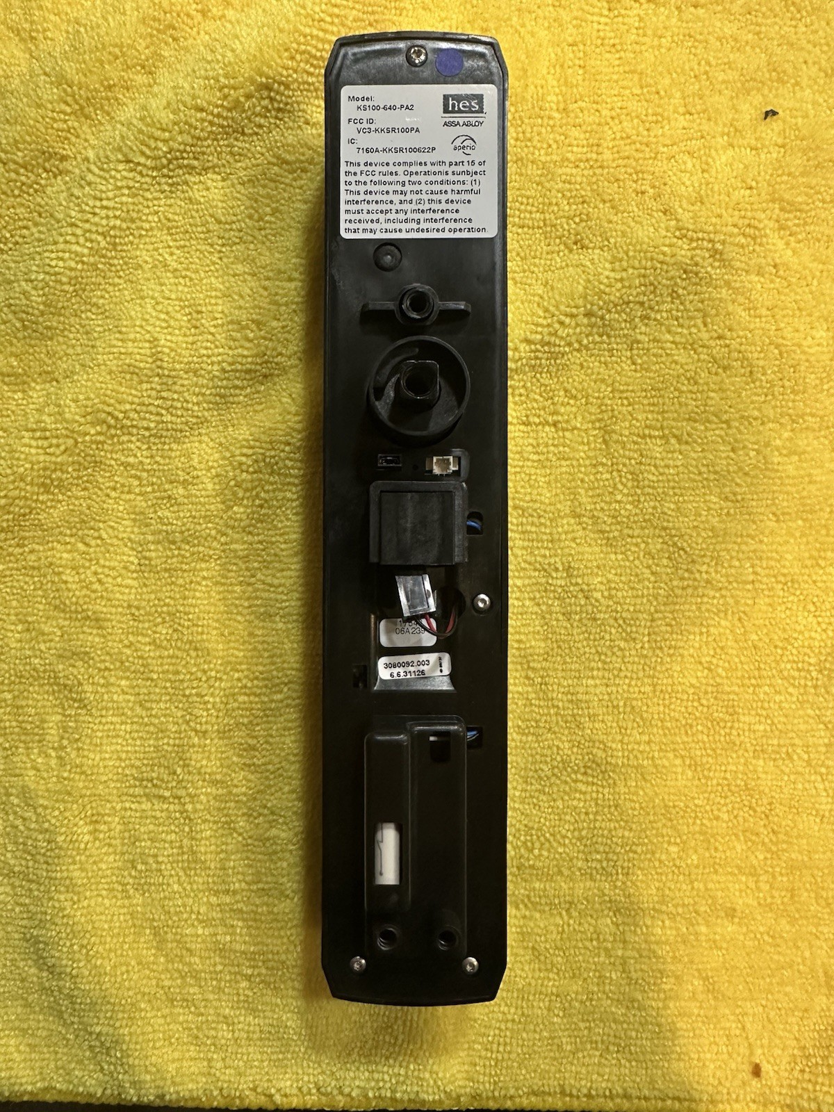 HES ASSA ABLOY KS100-640-SE PoE Powered Server Cabinet Lock – Open Box – New