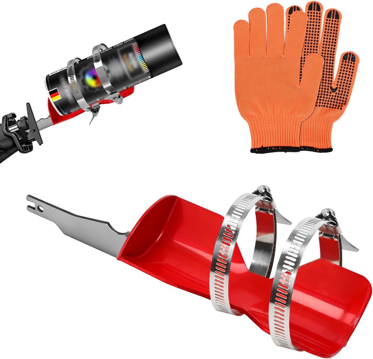 Spray Paint Can Shaker for Reciprocating Saw, Double Clamp Designs for Better Sl