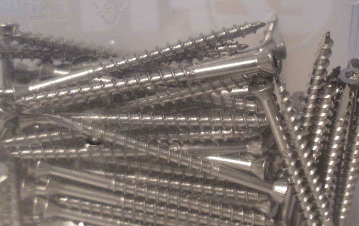 (3 box) EZFIT 316SS-Star212TH #7 x 2 1/2″ Stainless Trim Head Screws + Bit 3 Lb.