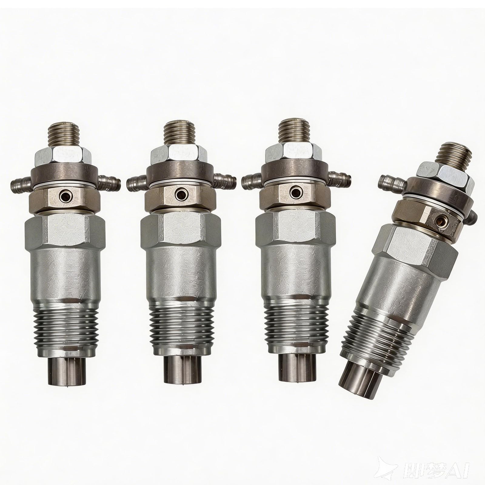 4Pcs 3974254 Fuel Injectors for Bobcat Compact Excavator 225 231 325 331 Whee…