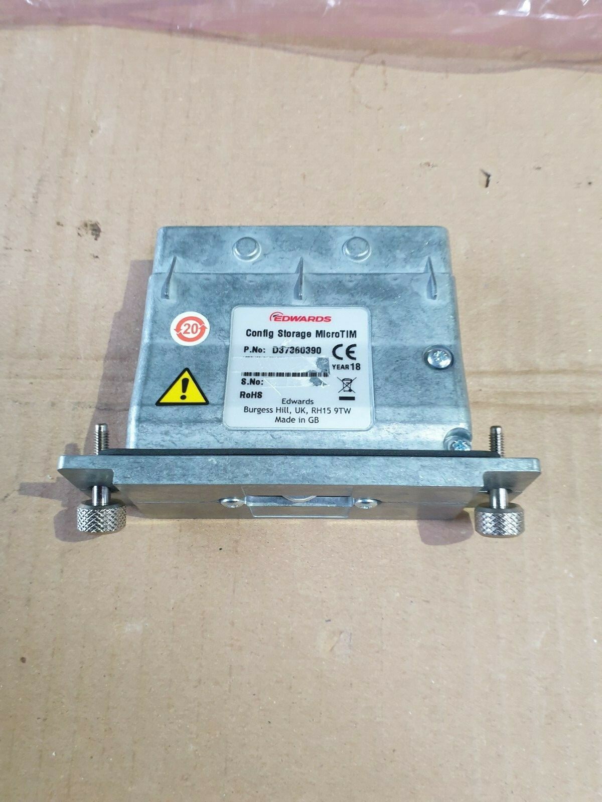 EDWARDS D37360390 CONFIG STORAGE MICROTIM (R3S3.2)