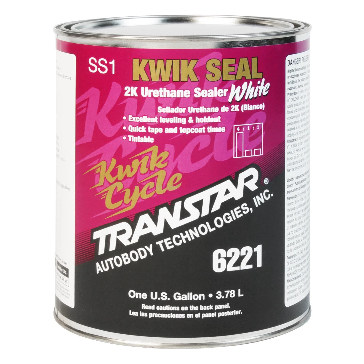 TRM.6221Transtar Autobody Products 6221 – Kwik Seal 2K Urethane Sealer – 1 Gallo