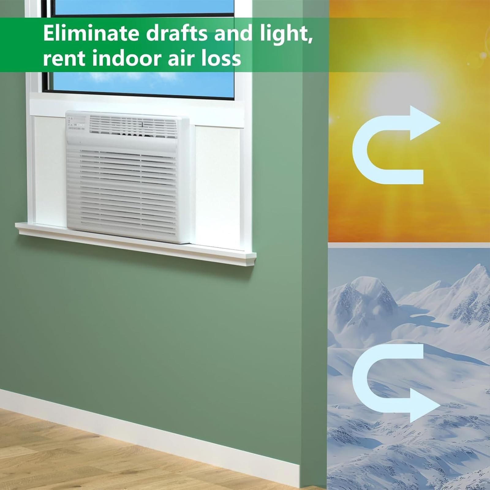 Surround Insulation Side Panels,fully enclosed 1 Count (Pack of 1), White