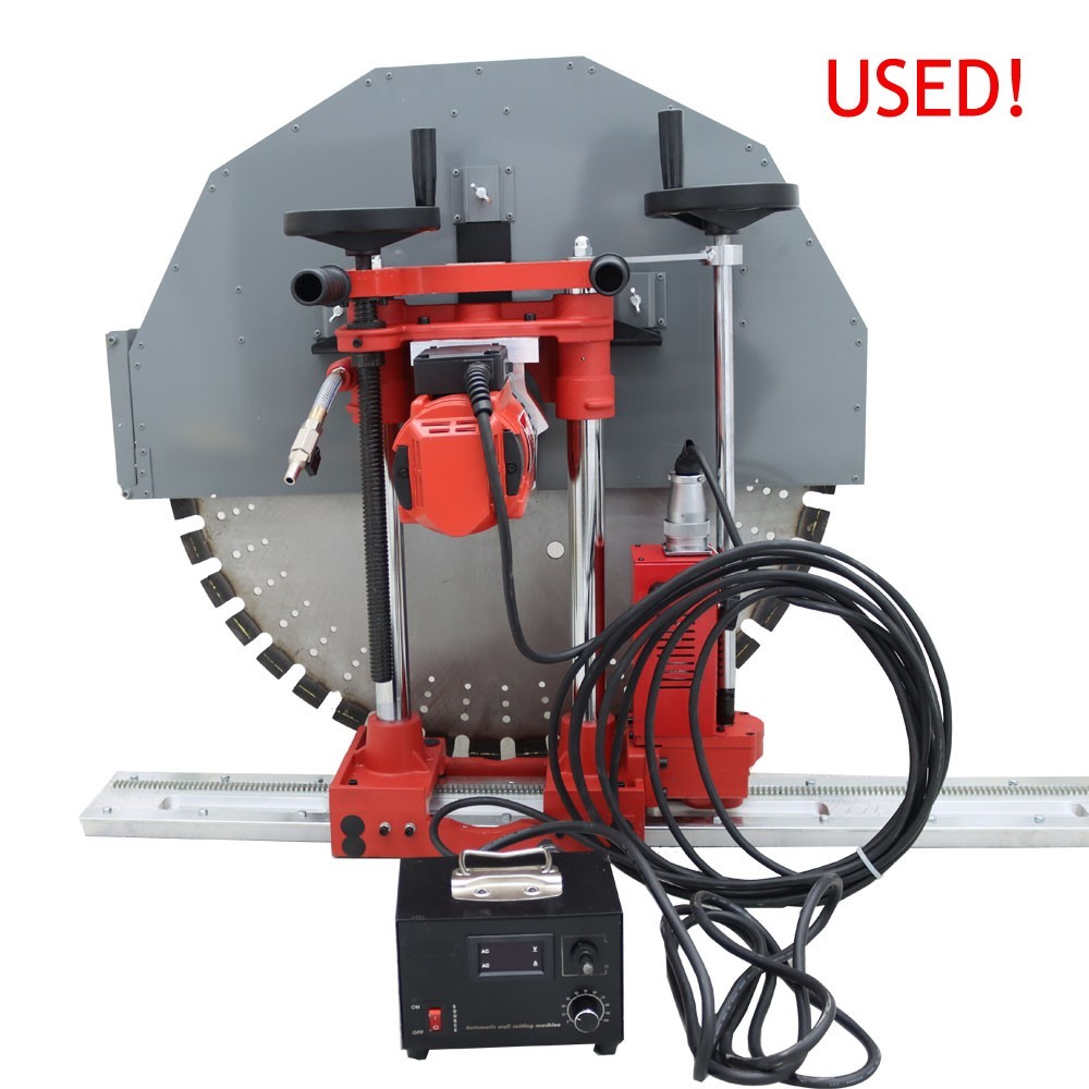Second Hand! 220V 12.6″/320mm Concrete Wall Cutter Wall Opener 31.5″ Saw 5580W