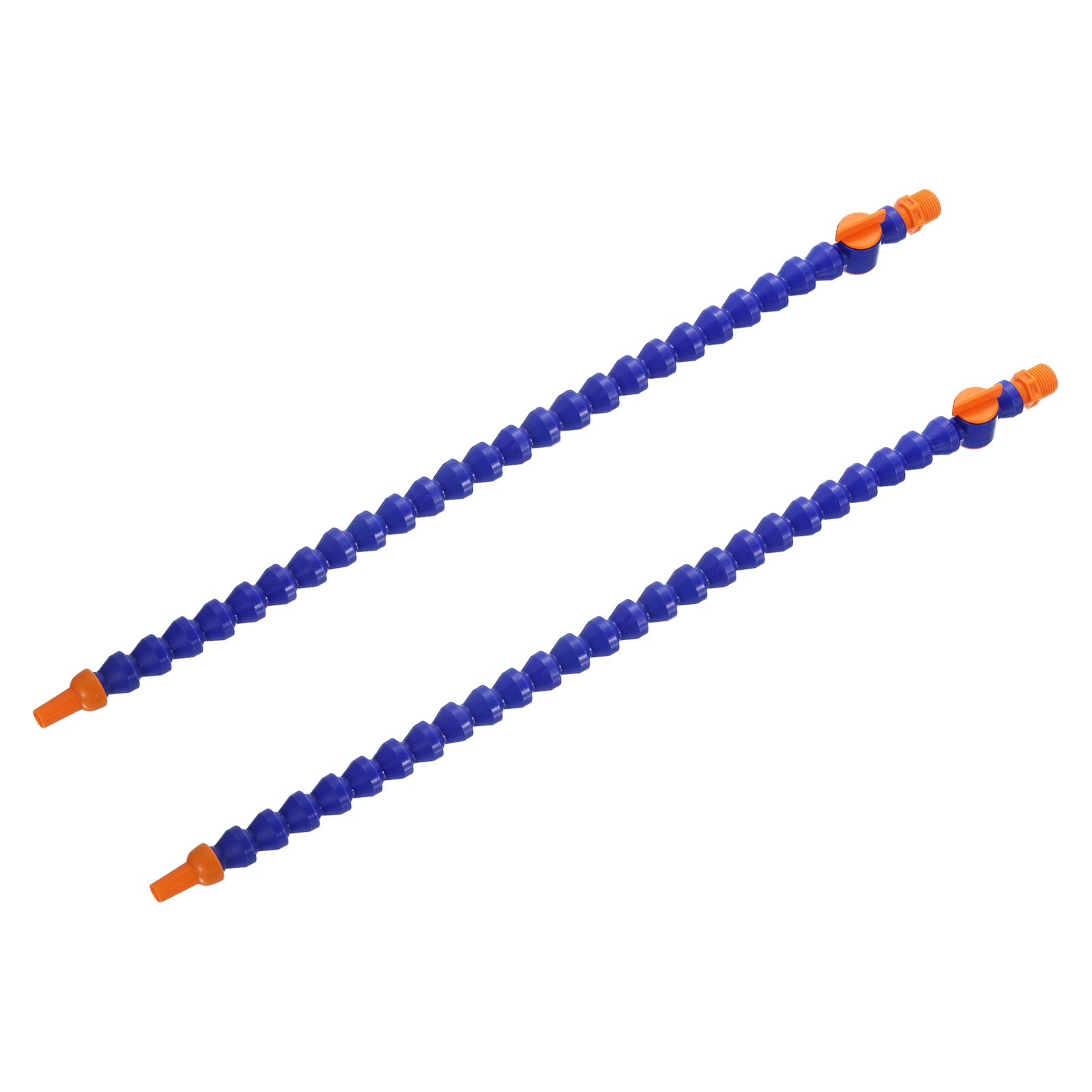 2Pcs G1/2″ 700mm Flexible Water Oil Coolant Pipe Hose with Switch and Tube