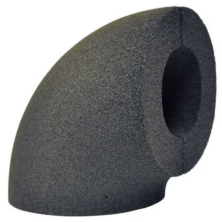 Foamglas 562418 2-3/8″ Closed Cell Glass Elbow Pipe Fitting Insulation, 1″ Wall