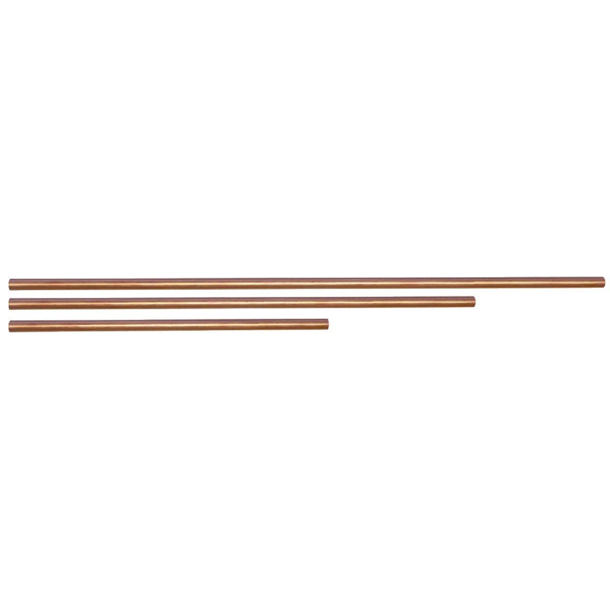 B&K 1/2 In. ID x 2 Ft. Pre-Cut Type M Copper Pipe MH04002 Mueller MH04002