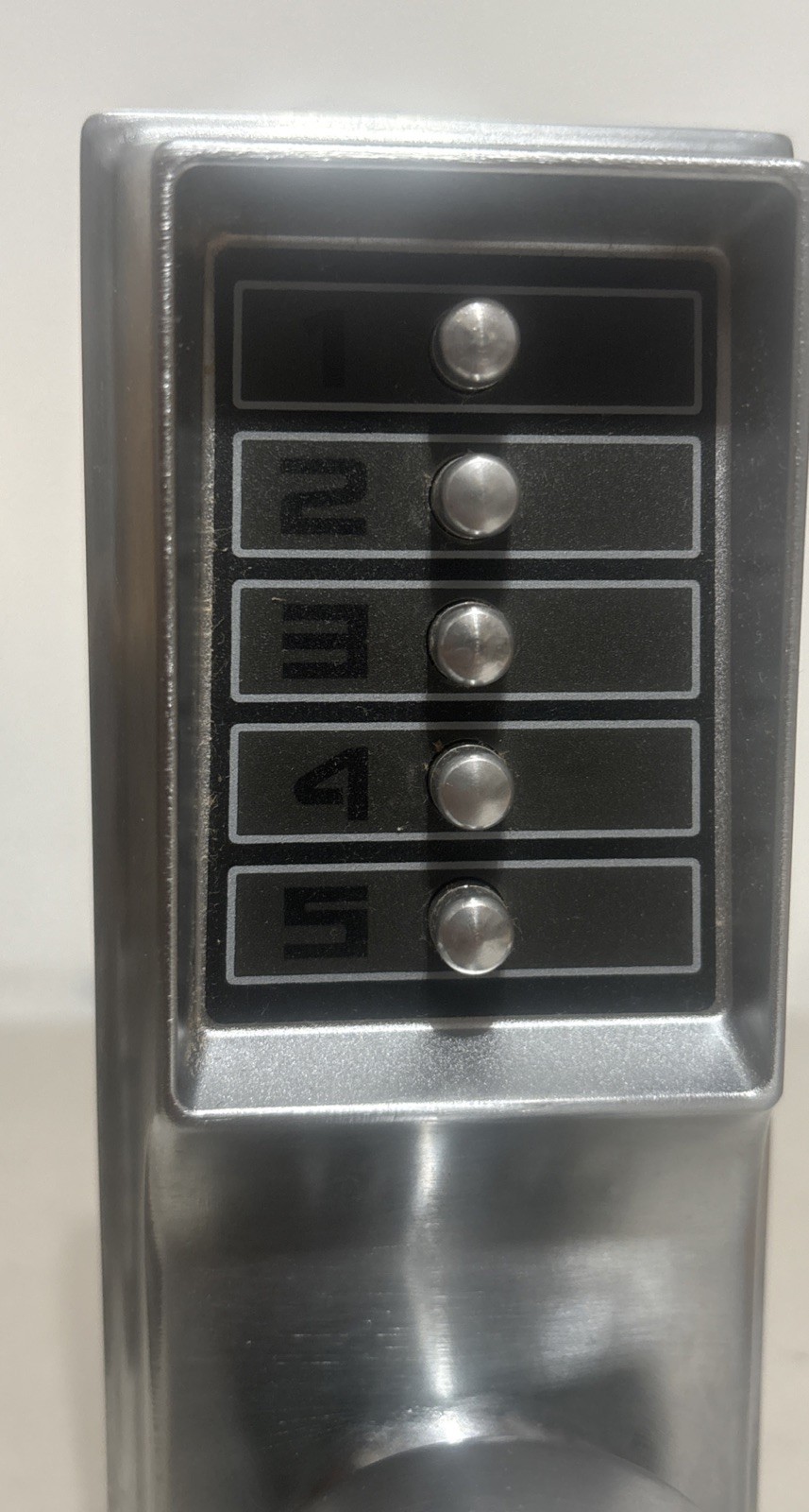Kaba Simplex 1021B-26D-41 Mechanical Push Button Lockset, Knob, NEW