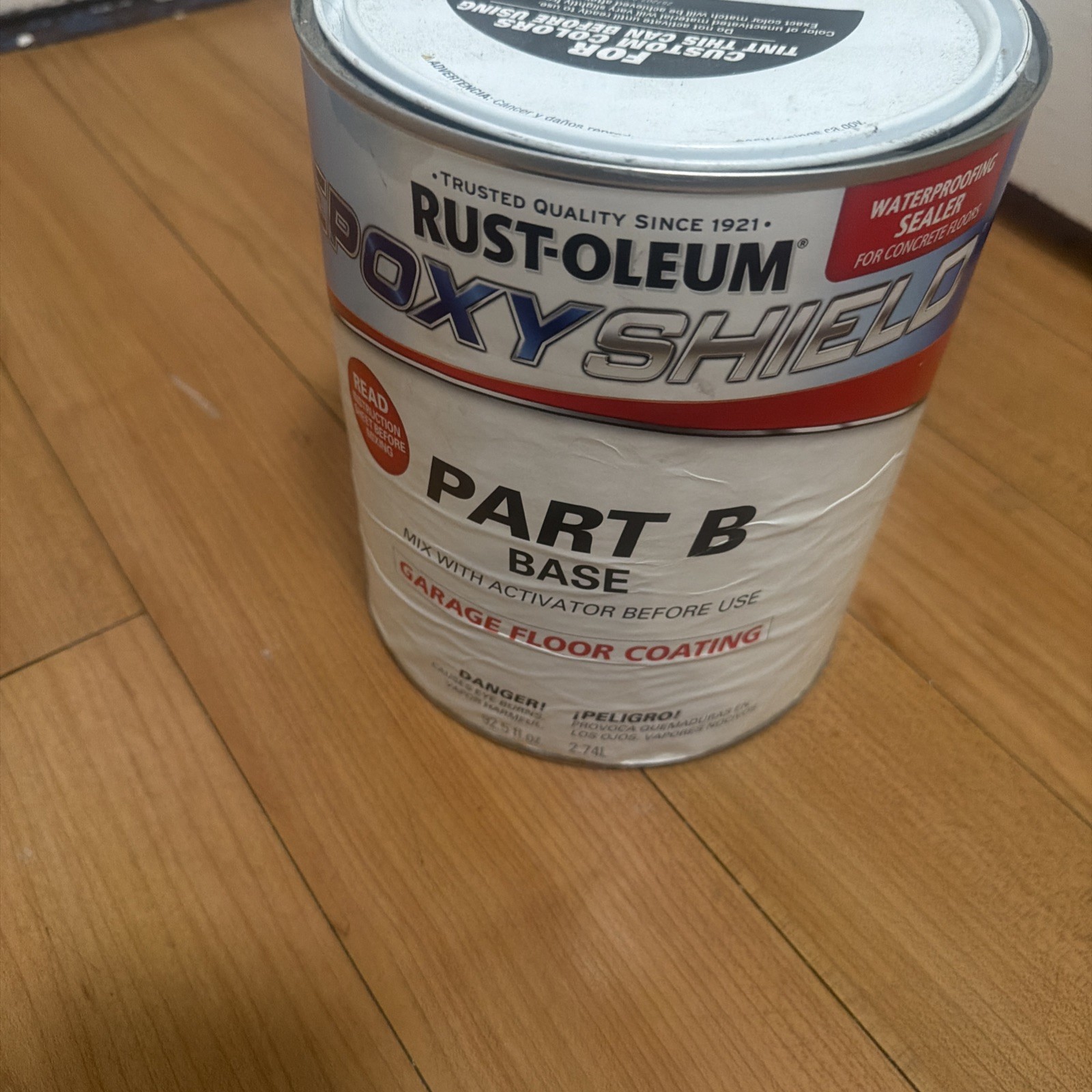 Part B BASE TINT GARAGE FLOOR PAINT