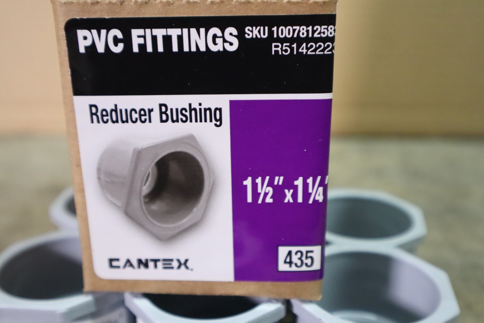7 Cantex (435) 1-1/2 in. x 1-1/14 in Reducer Bushing R5142223