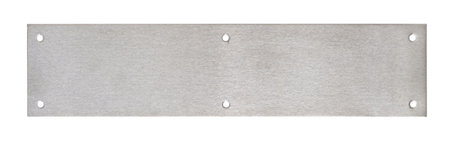 Tell DT100072 Brushed Stainless Steel Door Push & Pull Plate 15 L x 3-1/2 H in.