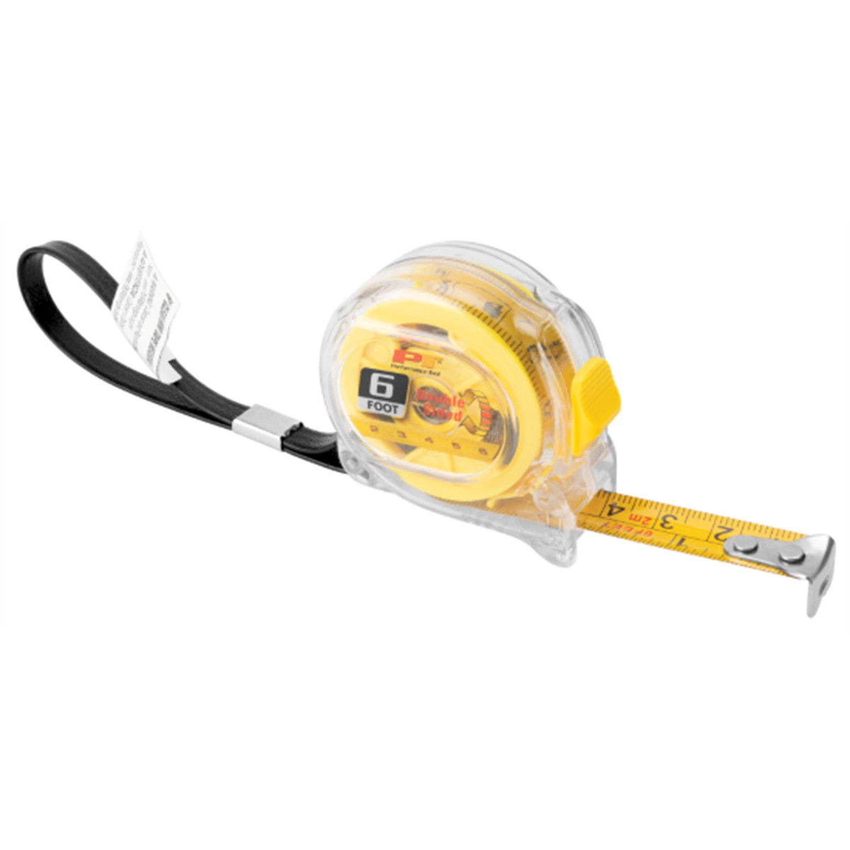 20233Wilmar Corp. / Performance Tool 6′ Clear Mini Tape Measure