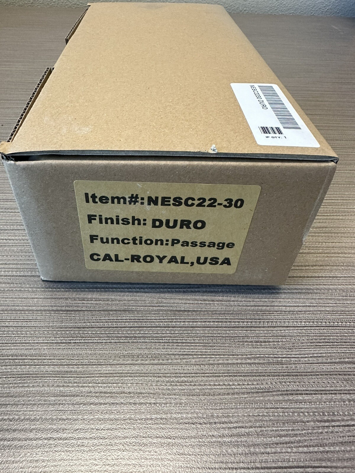 Cal Royal NESC22-30 Duro, Escutcheon Passage function Lever Trim For 2200 Series