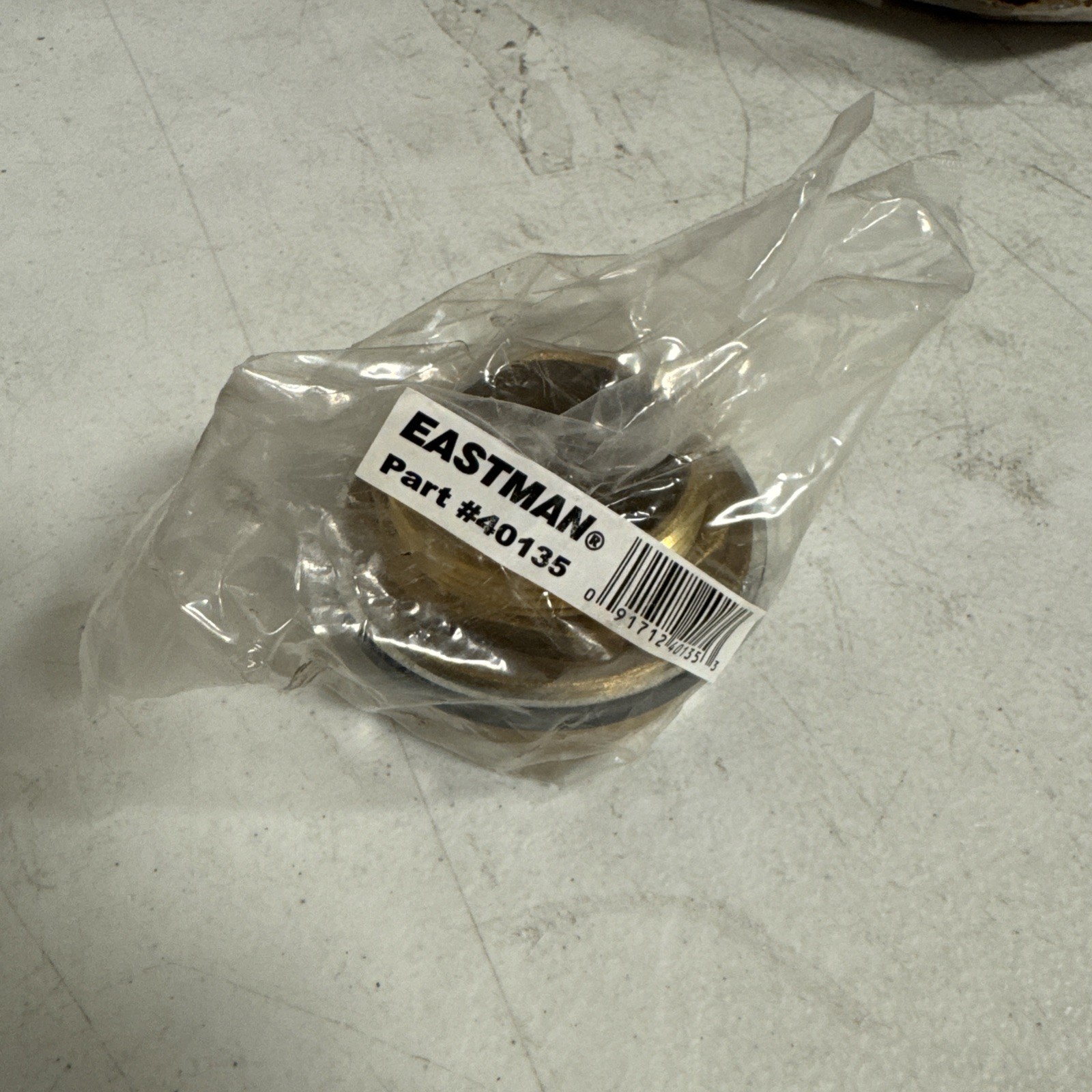 Eastman 1-1/2 Inch Closet Spud Brass Plumbing Fitting 40135
