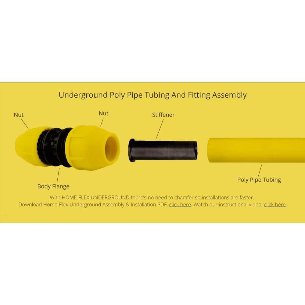 1/2 In. IPS Poly DR 9.3 to 3/4 In. MIP Underground Steel Meter Riser Bent, Gray