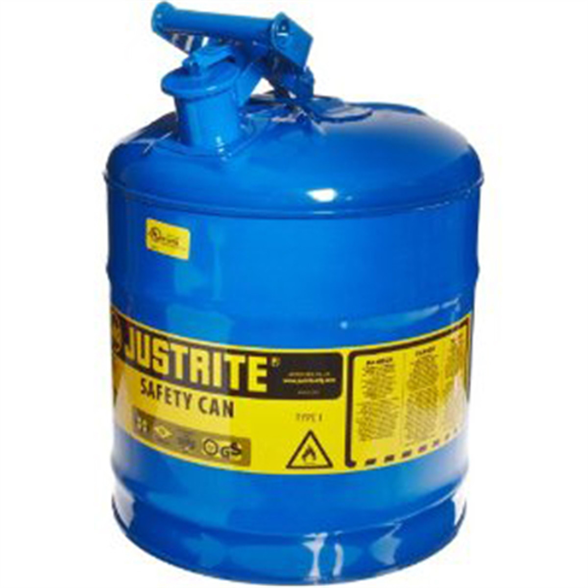 7150300Justrite Mfg. Co. 5Gal/19L Safety Can Blue