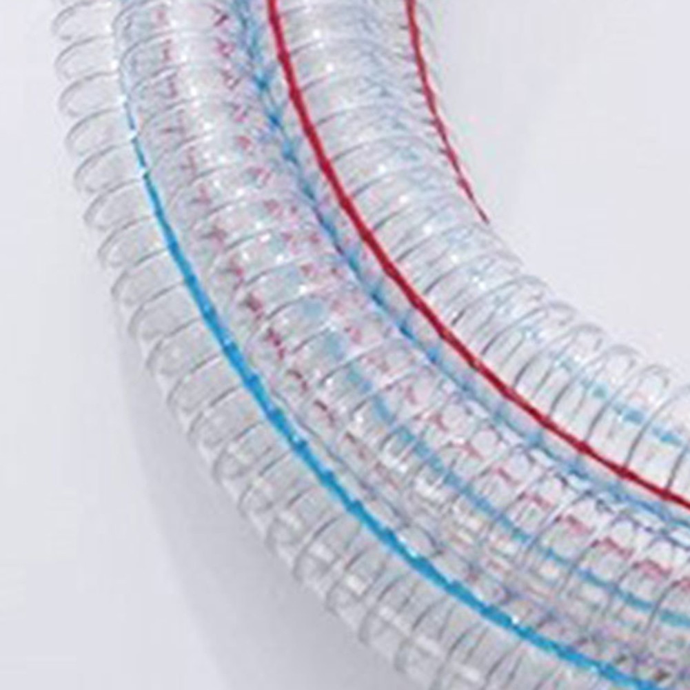 PU Spiral Vacuum Hose Rated 75 PSI 3/4 inch ID Clear Tubing Length Options