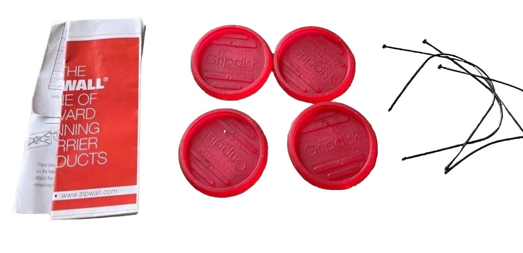 ZIPWALL Gripdisk (Pack of 4).