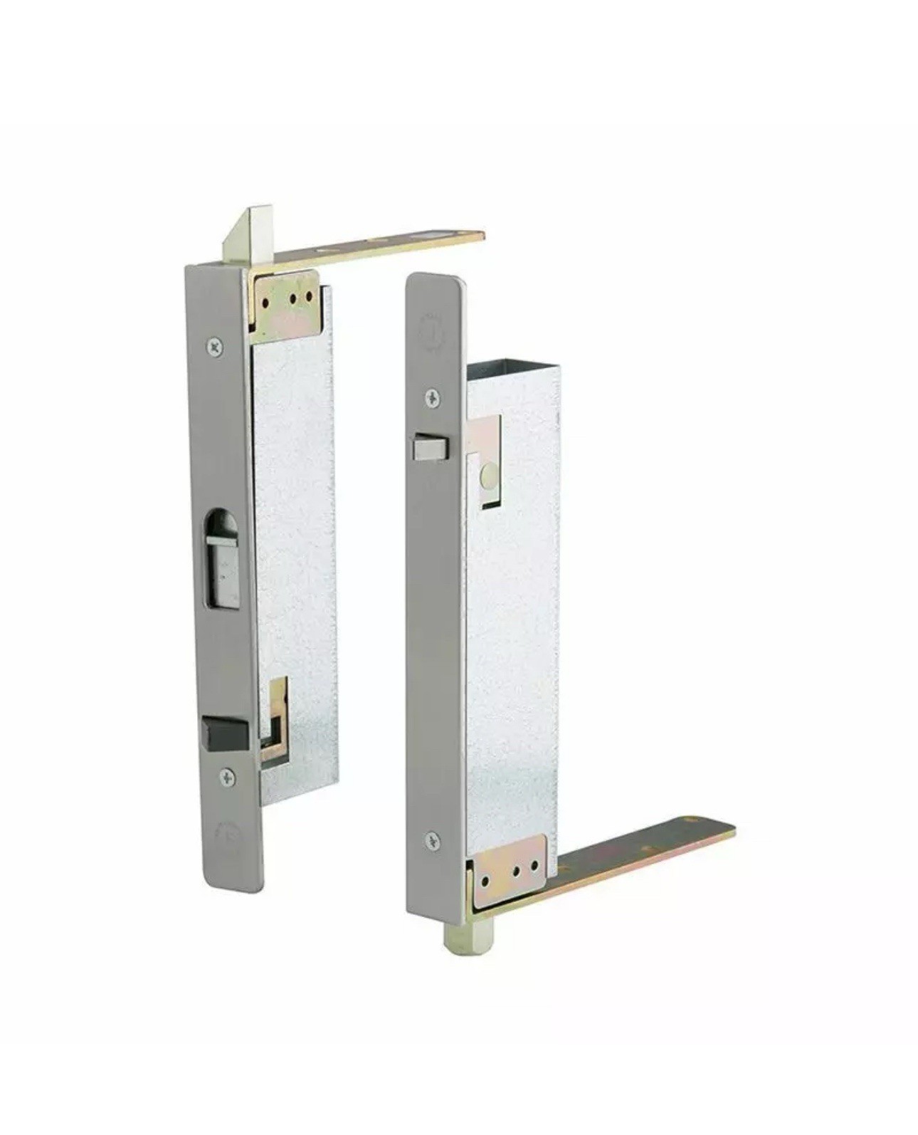 Ives FB61P-WD US32D Flush Bolt, Wood Door, Stain Stainless Steel – Pair – FB61P