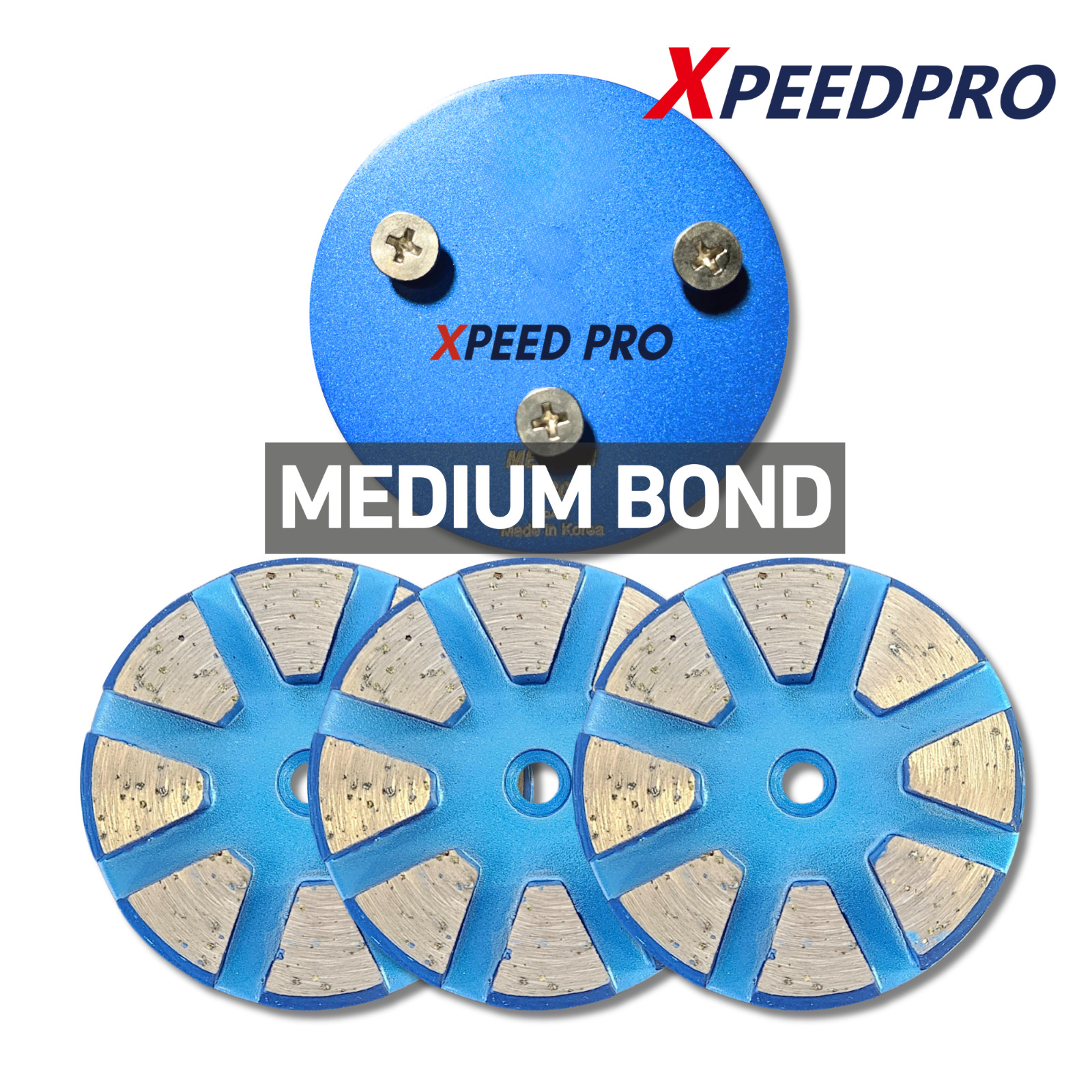3″ Metal Diamond Pucks – SASE Type (Soft Bond, Medium Bond, Hard Bond)