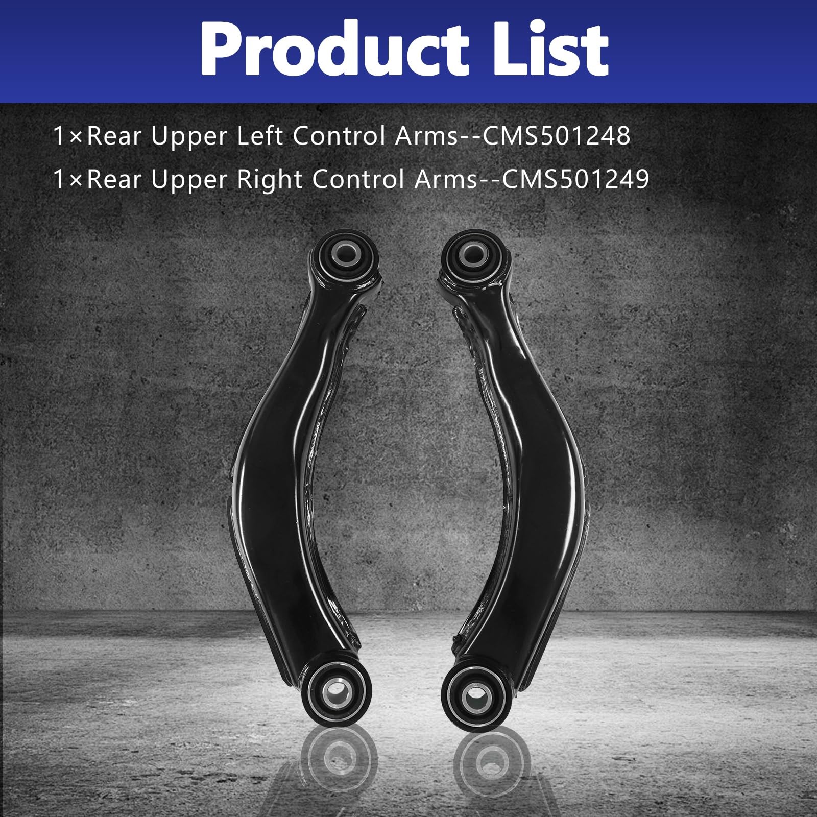 2pcs Rear Left Right Upper Lateral Arm Buick Lacrosse Regal Cadillac XTS 527-169