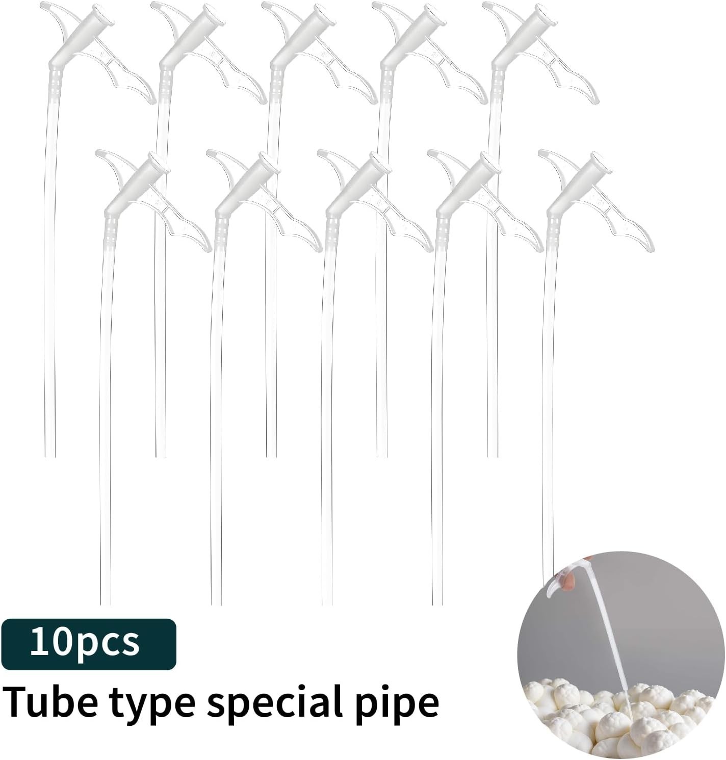 10-Pack Professional Spray Foam Replacement Nozzles for Gap Sealing