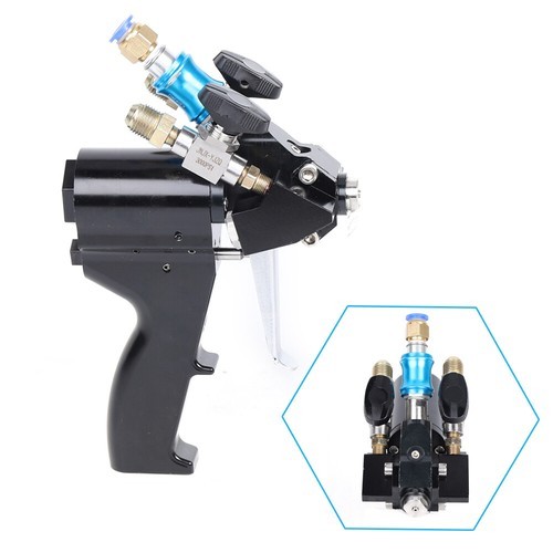 Black P2 PU Foam Spray Gun Upgrade Polyurethane Air Purge Spray Gun US Shipping