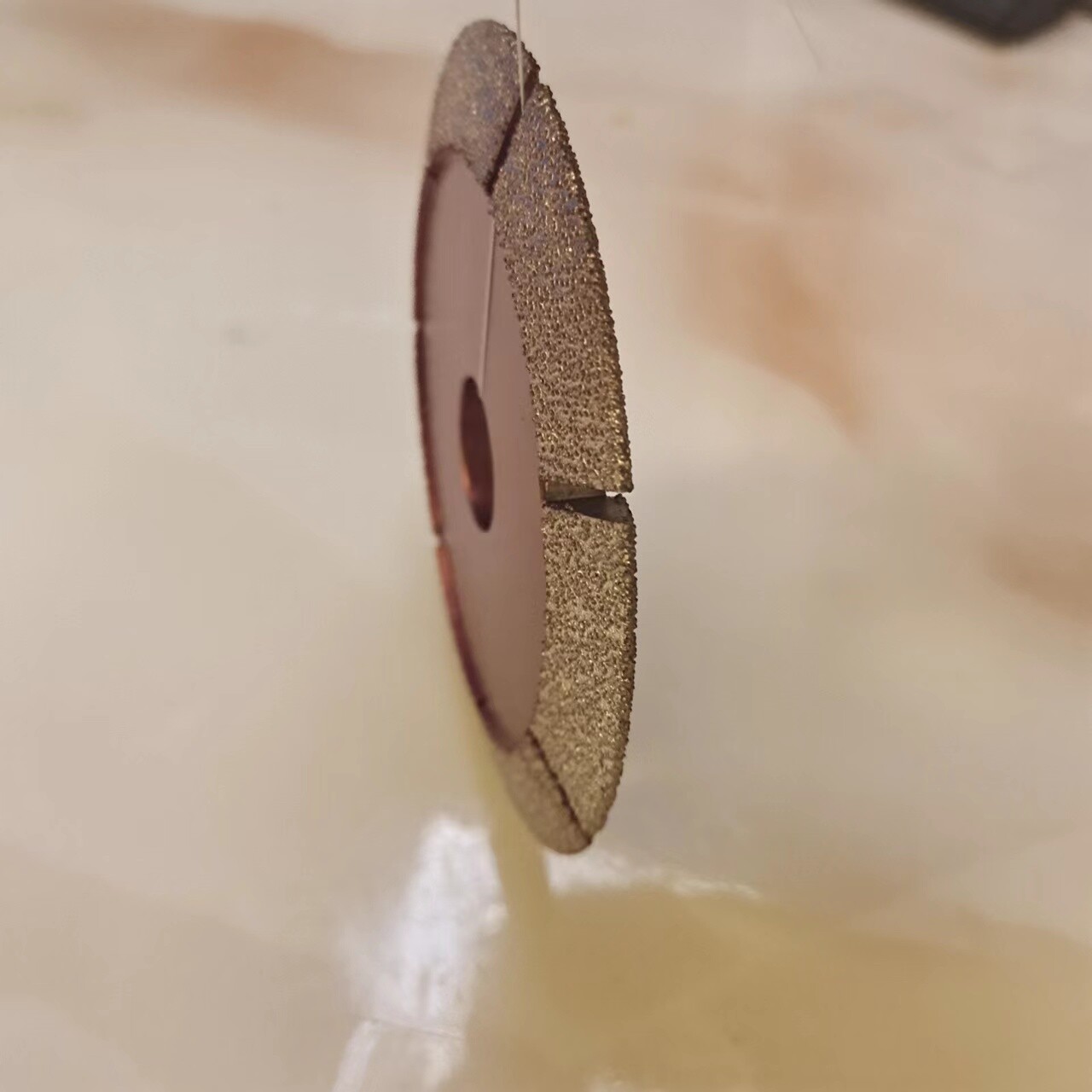 4.5″ Diamond Crack Chaser Blade 3/8″ Seg 10 Grinding cup stone concrete V Shape