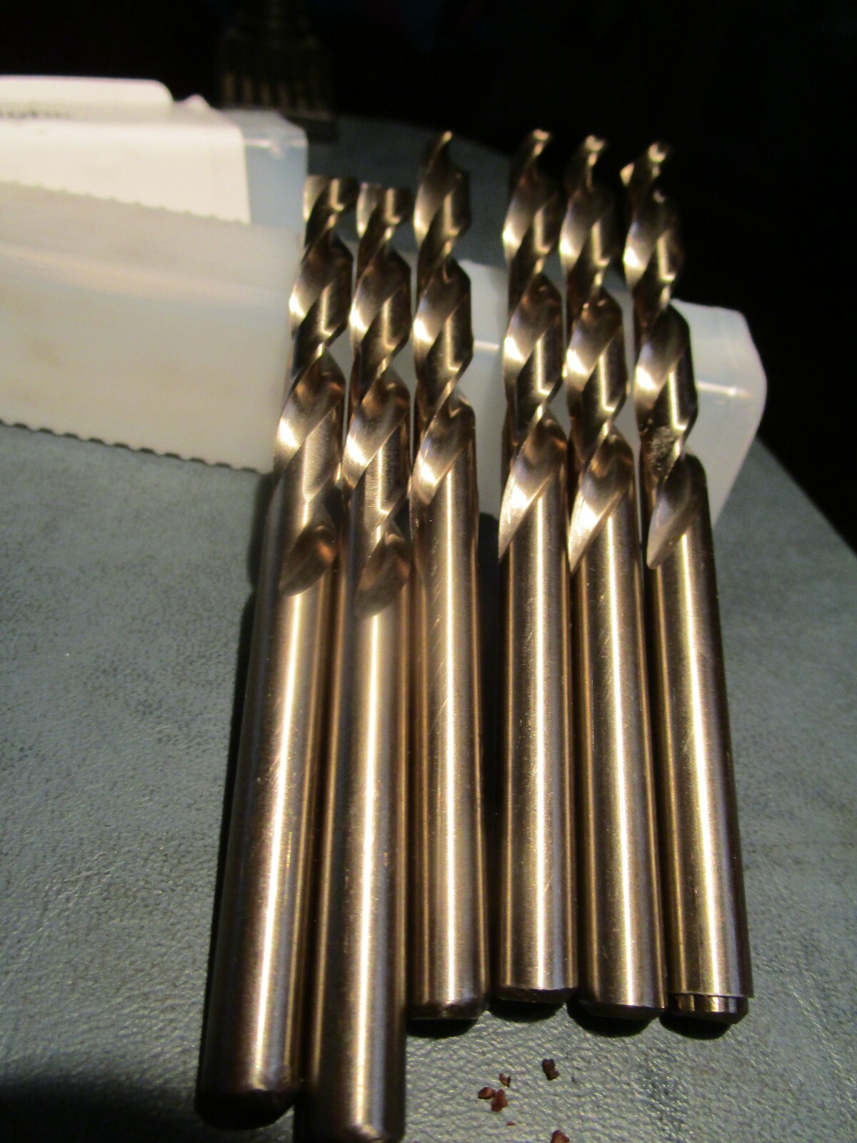 (3) 7.50mmx69mm Flute Lgh Cobalt 135 Split Straw Oxide NAS 907 Type B Jobber Bit
