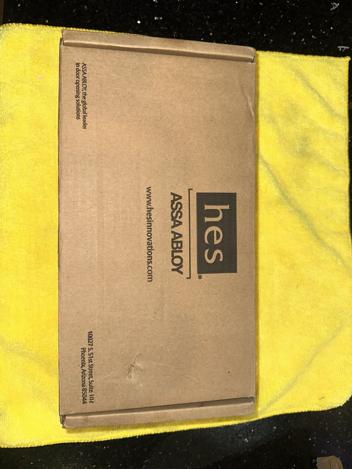 HES ASSA ABLOY KS100-640-SE PoE Powered Server Cabinet Lock – Open Box – New