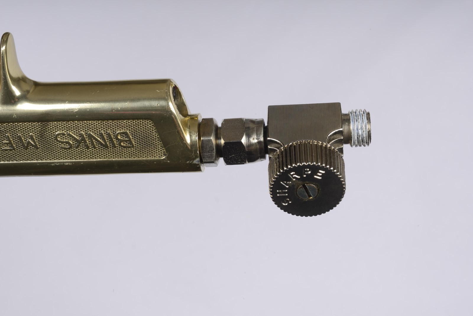 Binks Model 7 B/C Gold with wrench.