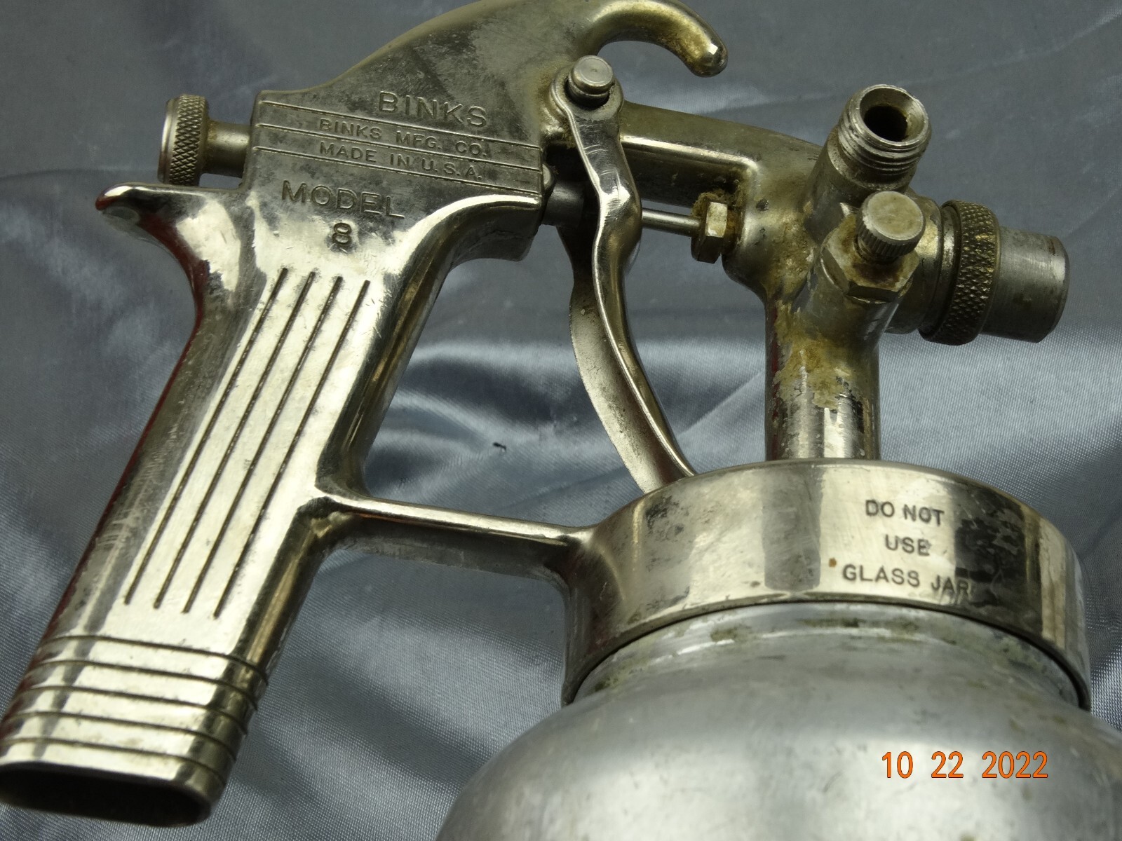 Binks model 8 spray gun set