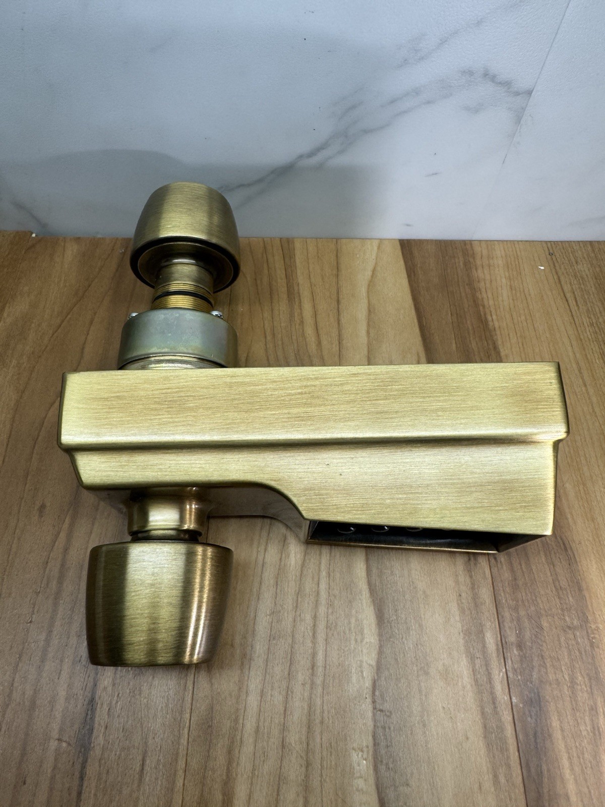 Simplex 1000 Series – Push Button Lock Handle – 5B Brass 1000-2B / 1021B *NO BOX